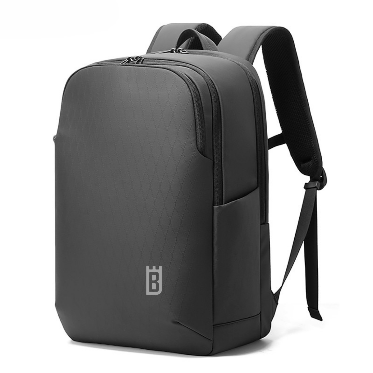 Mochila Toledo Burgo negra vista frontal